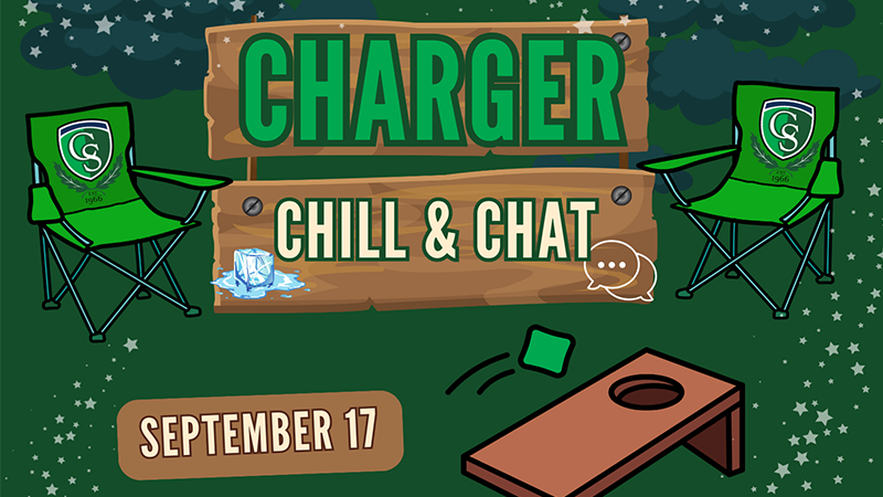 Charger Chill and Chat