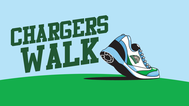 Chargers Walk shoe logo