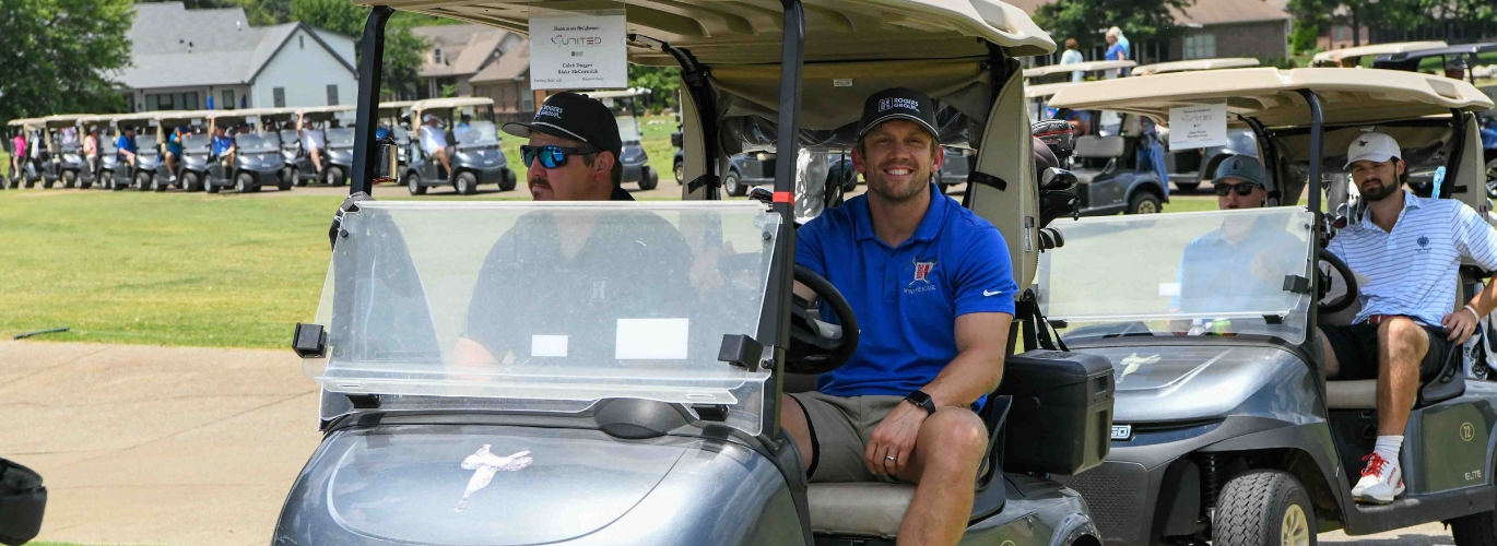 Participants at the 26th Annual J.R. Moon Golf Classic.