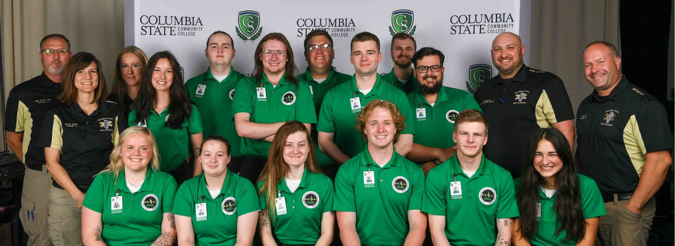 Columbia State Pins New Emergency Medical Services Grads